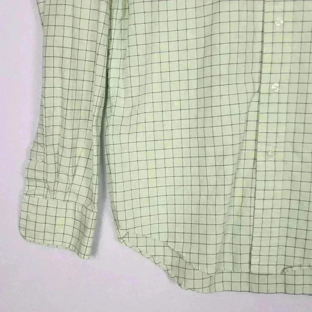 Polo Ralph Lauren Mens Regent Long Sleeve‎ Shirt Button Up 15.5 Checks Pony - Picture 6 of 15